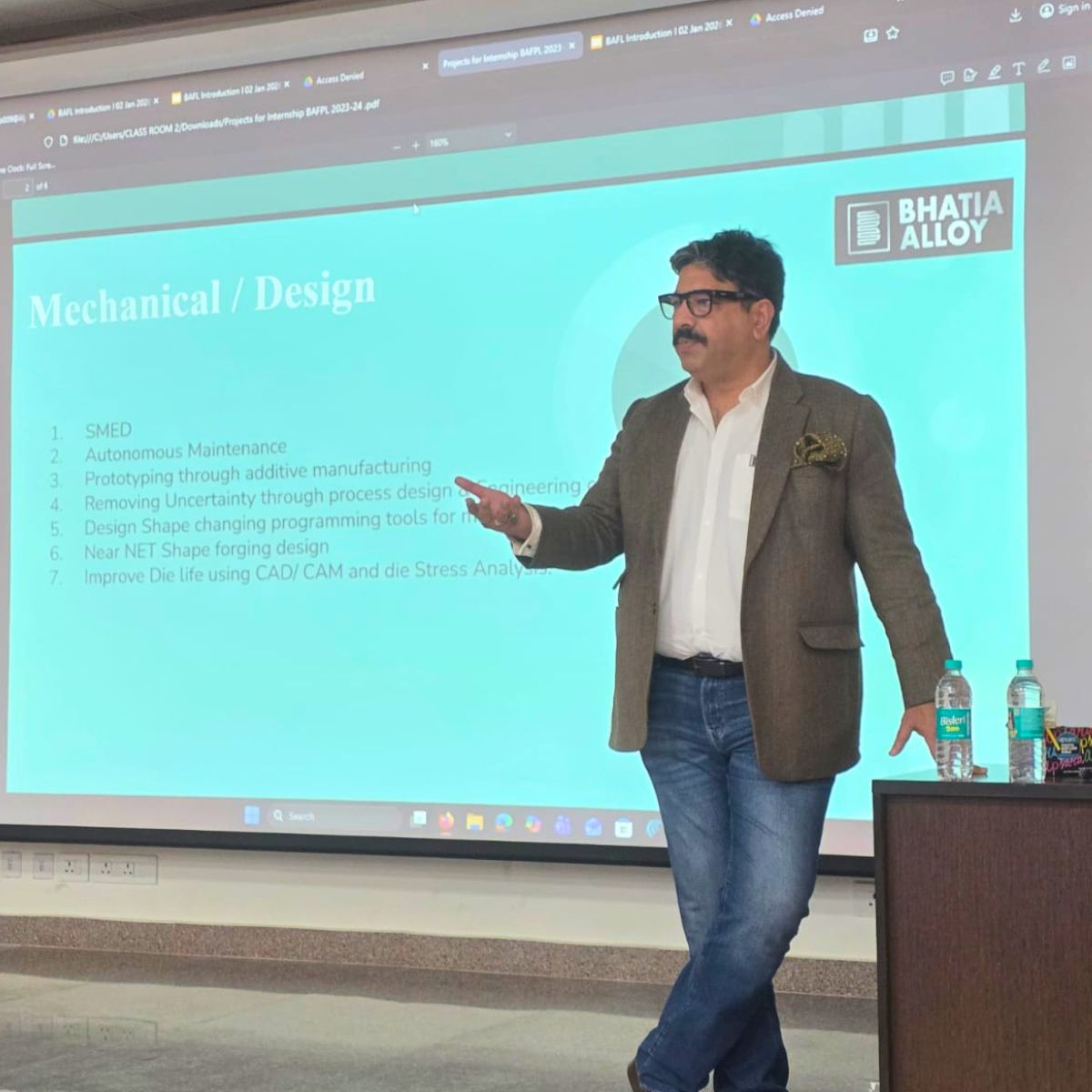 Bhatia Alloy and IIT Jodhpur partnership signing